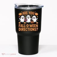 Retro Are You Fall O Ween Directions Teacher Halloween Tumbler thumb 0