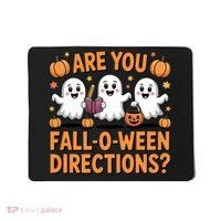 Retro Are You Fall O Ween Directions Teacher Halloween Mousepad thumb 0