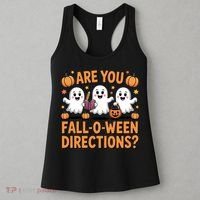 Retro Are You Fall O Ween Directions Teacher Halloween Women's Tank Top thumb 3