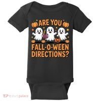 Retro Are You Fall O Ween Directions Teacher Halloween Baby Bodysuit thumb 0