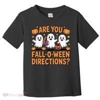 Retro Are You Fall O Ween Directions Teacher Halloween Toddler T-Shirt thumb 0