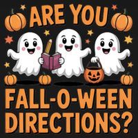 Retro Are You Fall O Ween Directions Teacher Halloween Visor thumb 3