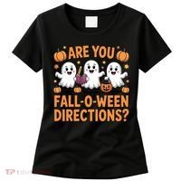 Retro Are You Fall O Ween Directions Teacher Halloween Women's T-Shirt thumb 0