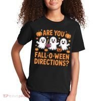 Retro Are You Fall O Ween Directions Teacher Halloween Kids T-Shirt thumb 2