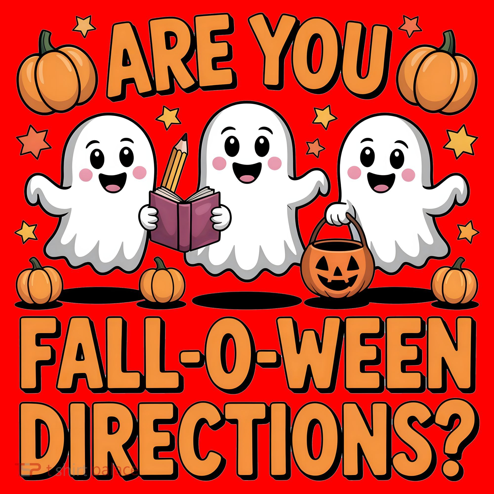 Retro Are You Fall O Ween Directions Teacher Halloween Santa Hat