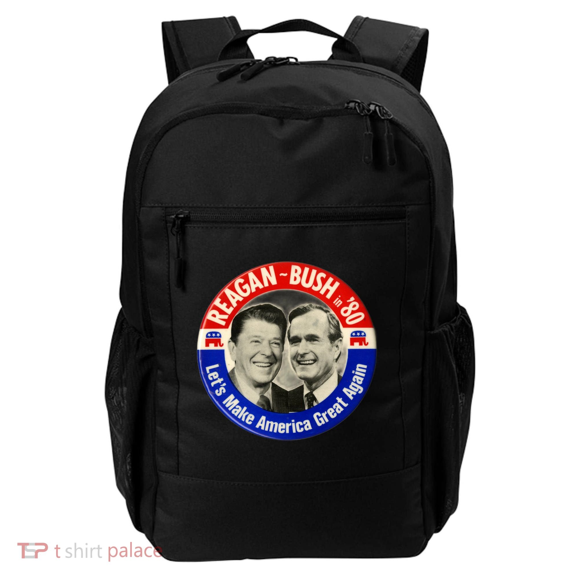 Reagan Bush 1980 Let's Make America Great Again Backpack