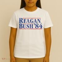 Reagan Bush 1984 Republican Vintage Conservative T-Shirt thumb 4