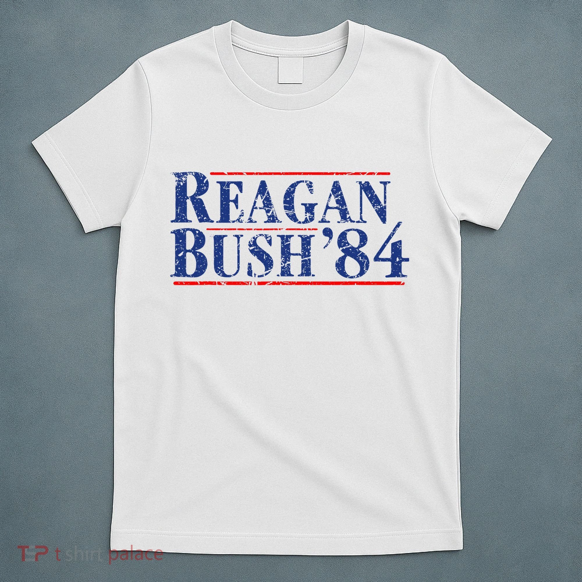 Reagan Bush 1984 Republican Vintage Conservative T-Shirt