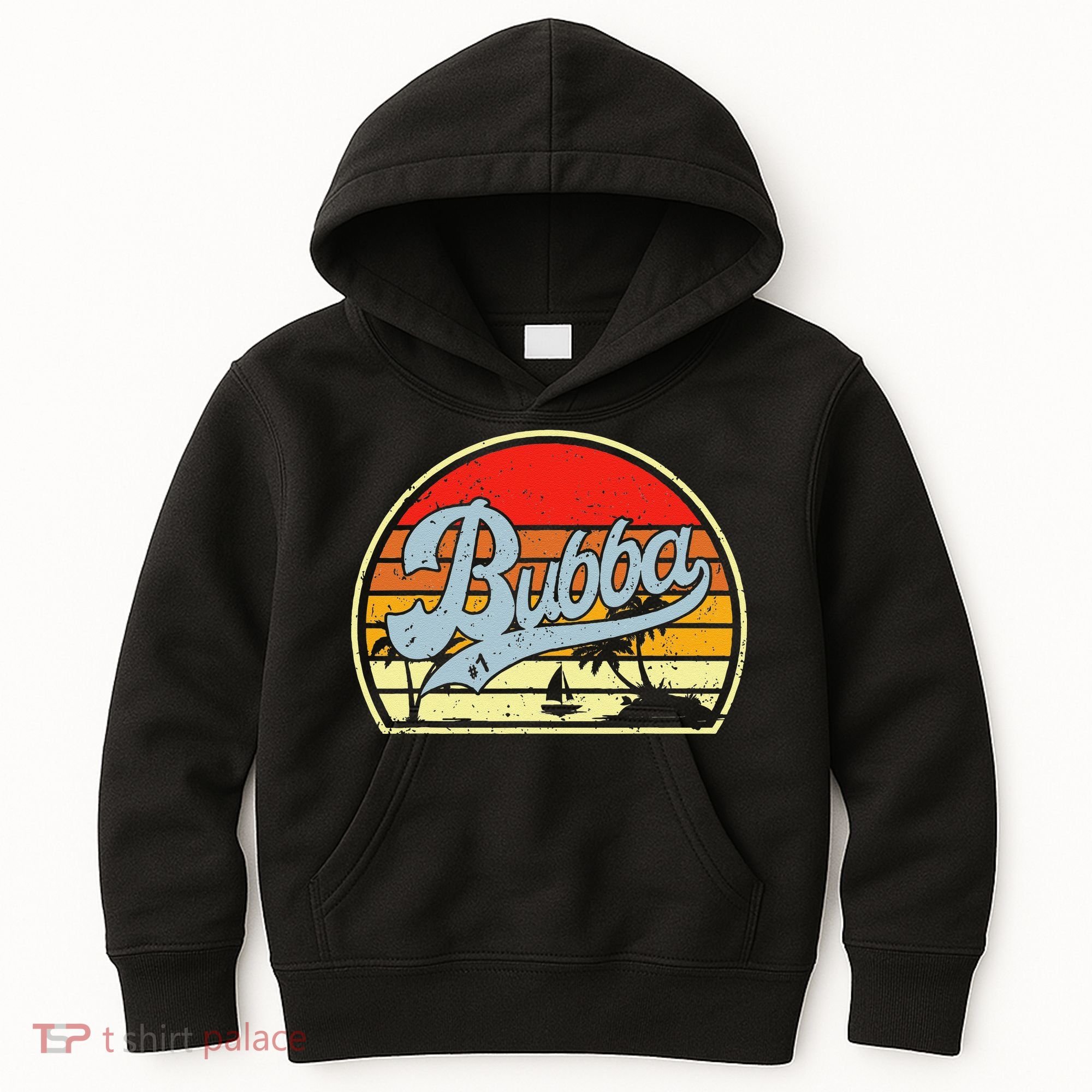 Retro Bubba 1 Best Fathers Day Gifts For Grandpa Kids Hoodie