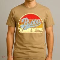 Retro Bubba 1 Best Fathers Day Gifts For Grandpa T-Shirt thumb 3