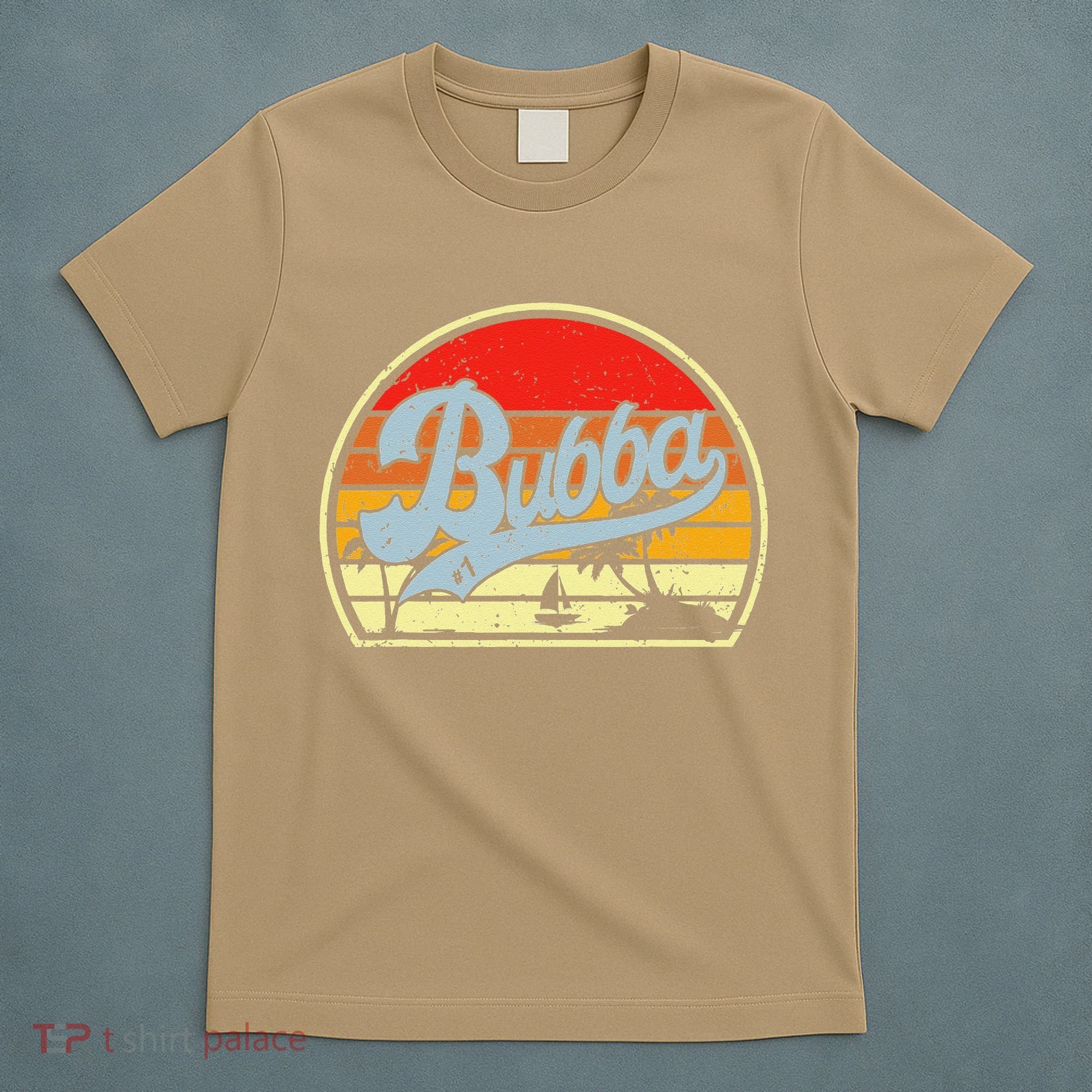 Retro Bubba 1 Best Fathers Day Gifts For Grandpa T-Shirt