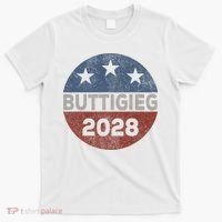 Retro Buddigieg 2028 Pete Buttigieg For President 2028 T-Shirt thumb 0