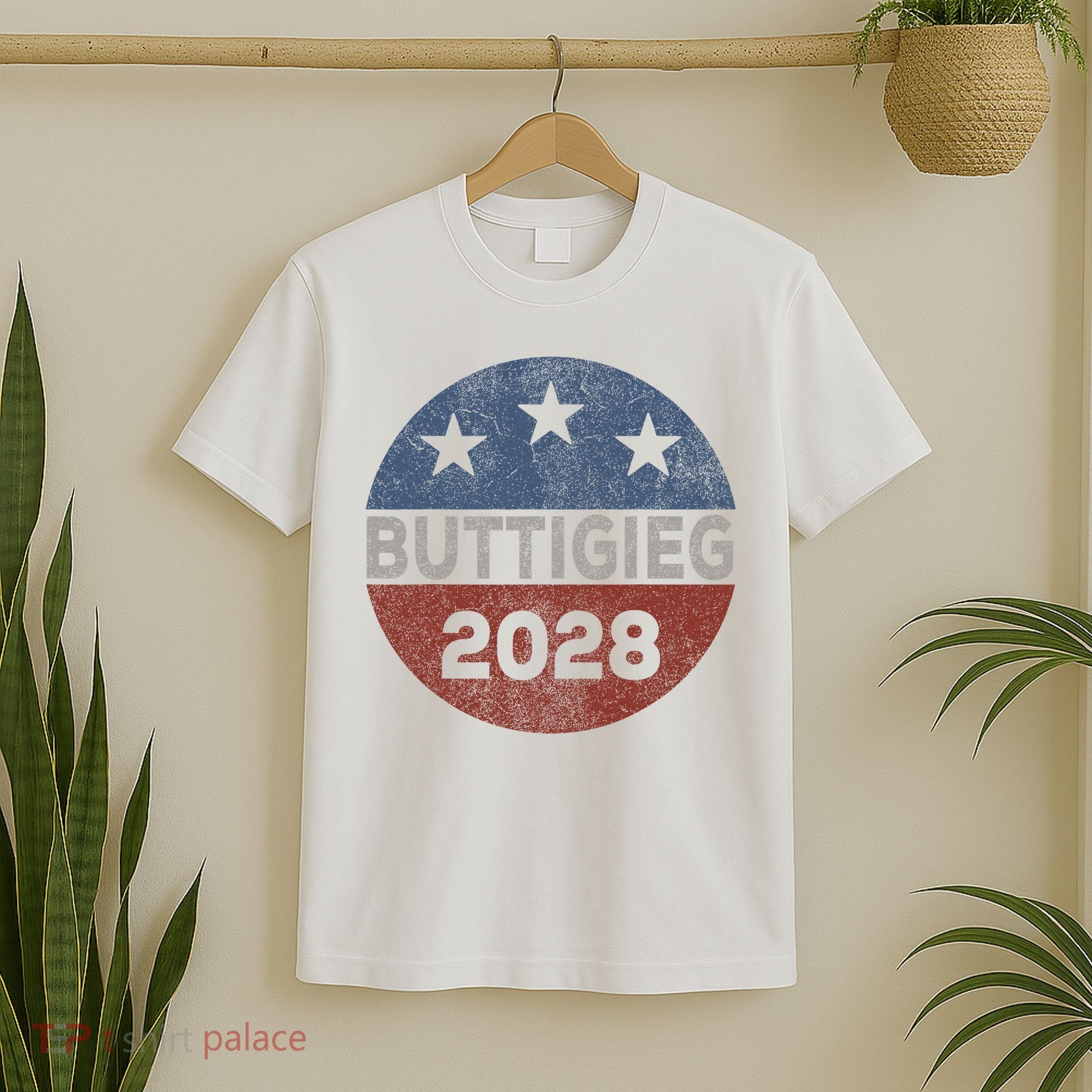 Retro Buddigieg 2028 Pete Buttigieg For President 2028 T-Shirt