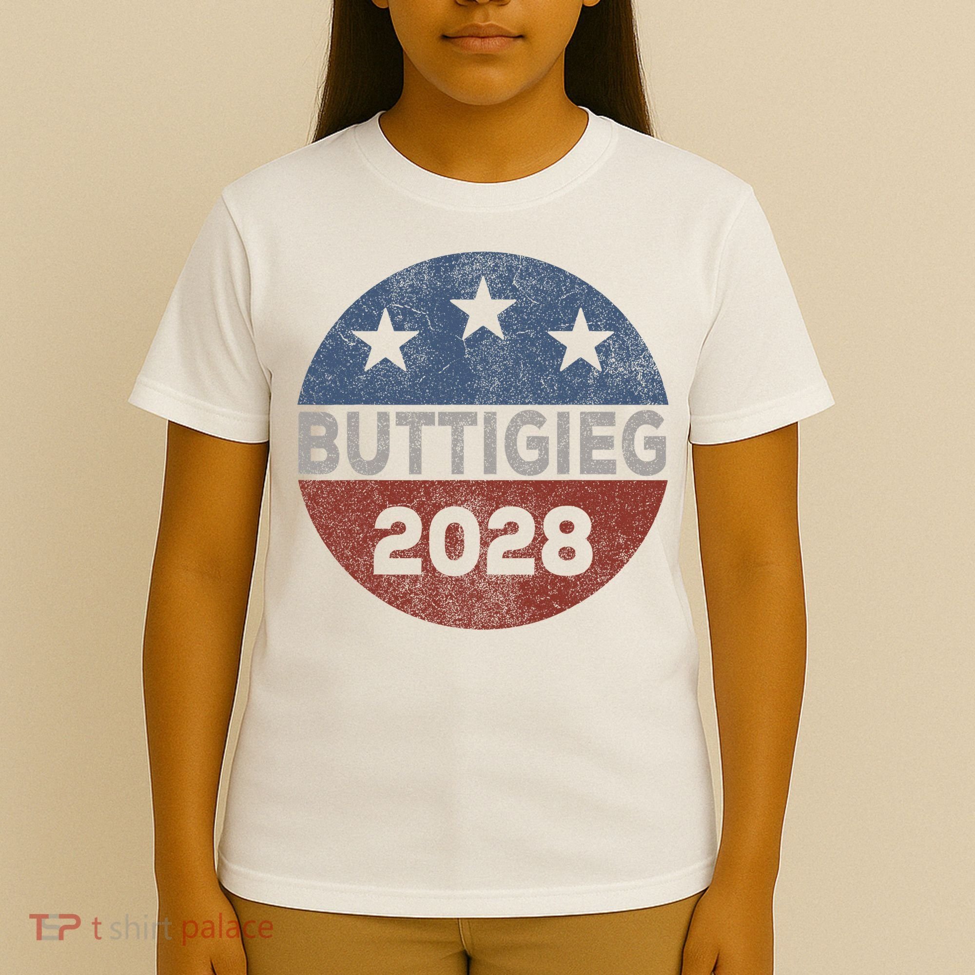 Retro Buddigieg 2028 Pete Buttigieg For President 2028 T-Shirt