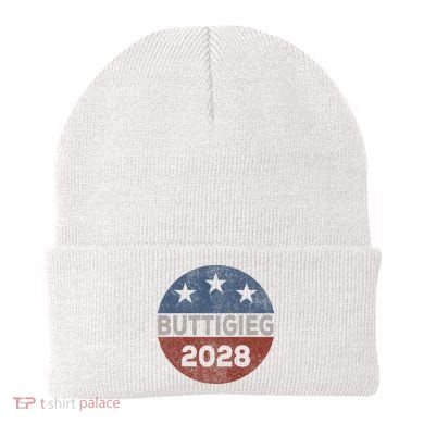 Retro Buddigieg 2028 Pete Buttigieg For President 2028 Beanie