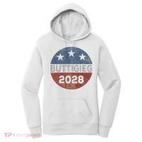Retro Buddigieg 2028 Pete Buttigieg For President 2028 Women's Hoodie thumb 0