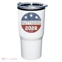 Retro Buddigieg 2028 Pete Buttigieg For President 2028 Tumbler thumb 0