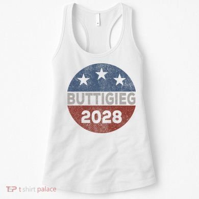 Retro Buddigieg 2028 Pete Buttigieg For President 2028 Women's Tank Top