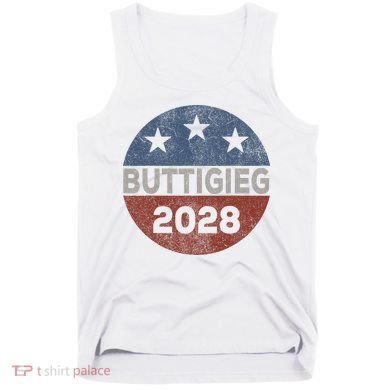 Retro Buddigieg 2028 Pete Buttigieg For President 2028 Tank Top