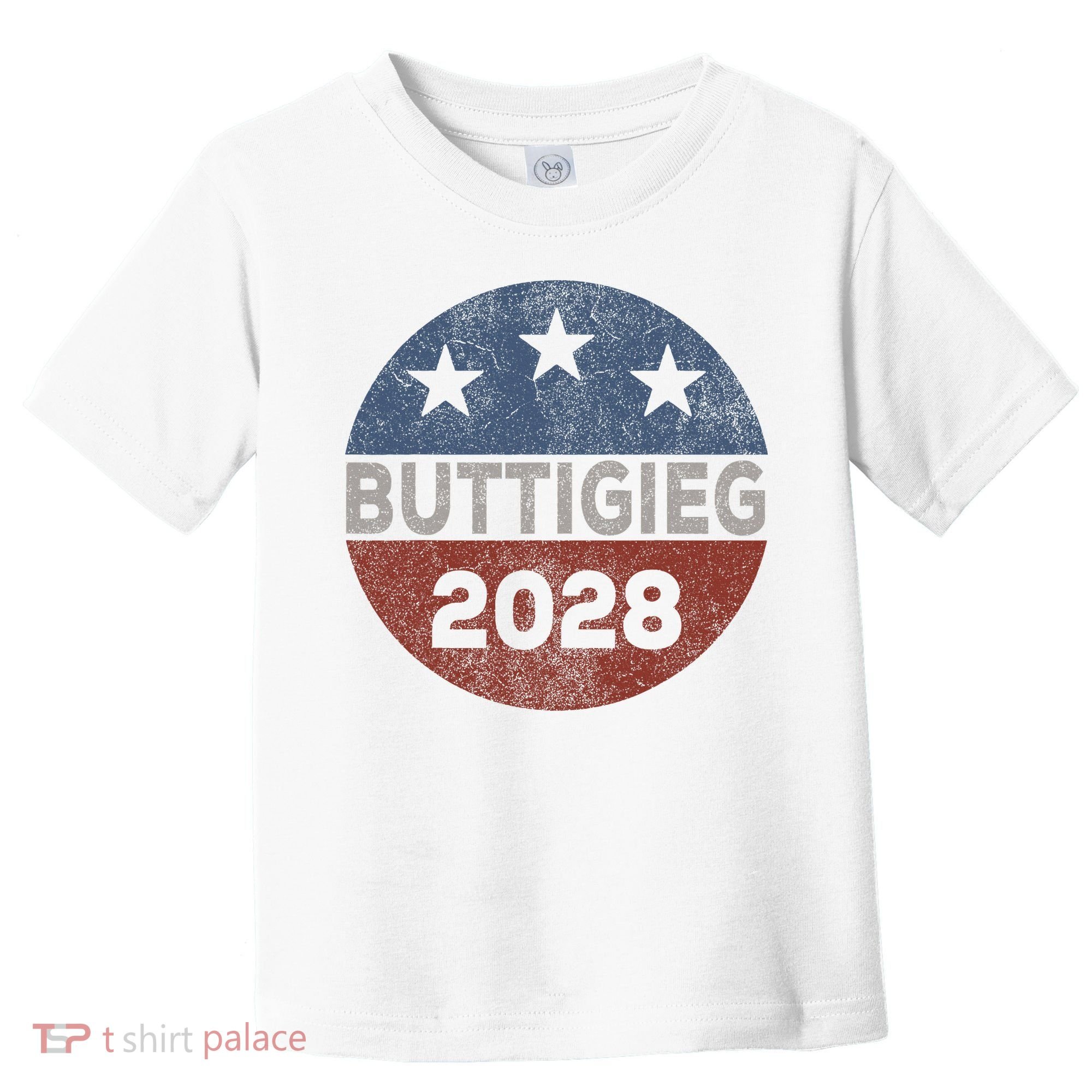 Retro Buddigieg 2028 Pete Buttigieg For President 2028 Toddler T-Shirt