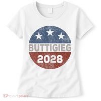 Retro Buddigieg 2028 Pete Buttigieg For President 2028 Women's T-Shirt thumb 0