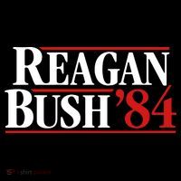 Reagan Bush 84 USA-Made Doggie Bandana thumb 2