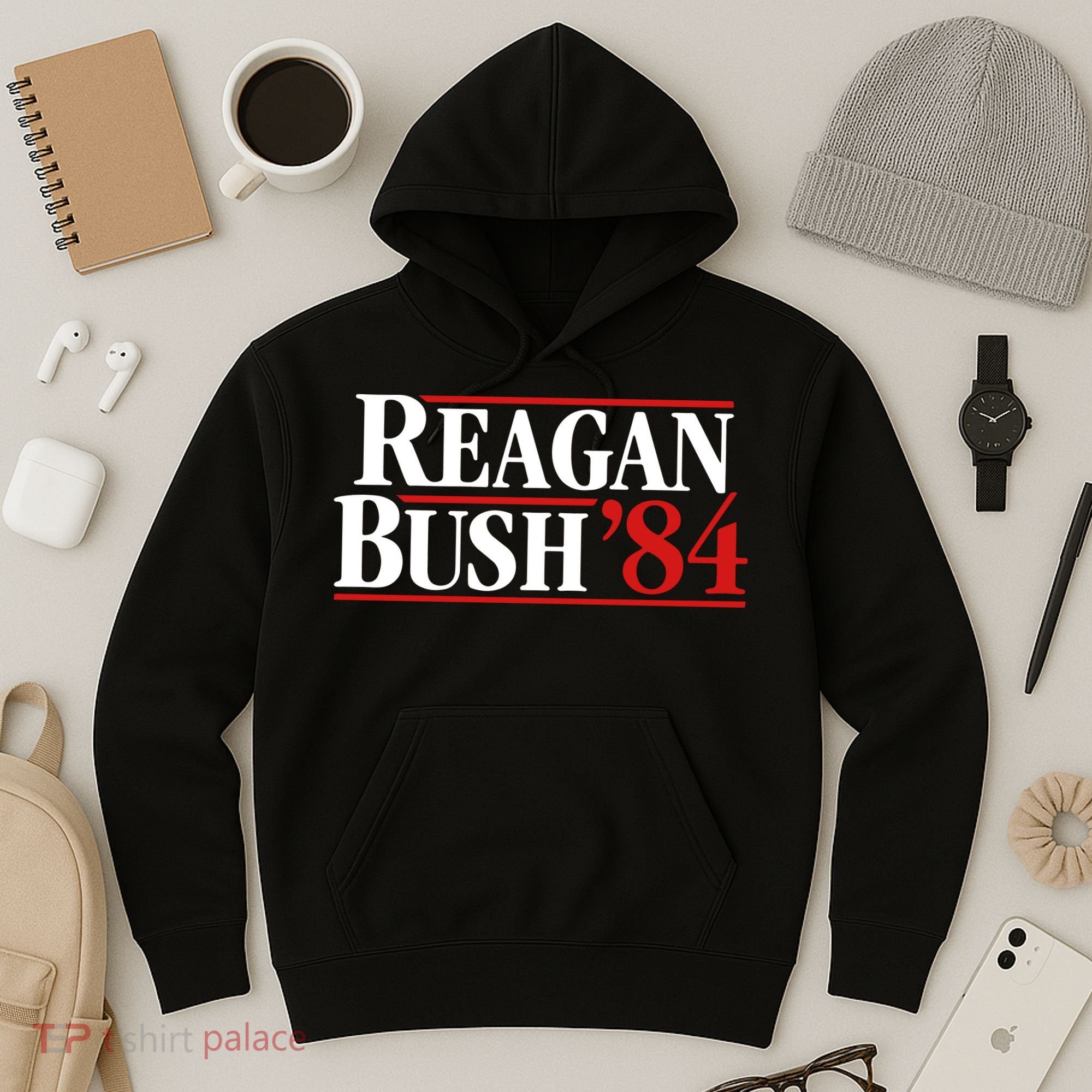 Reagan Bush 84 Hoodie