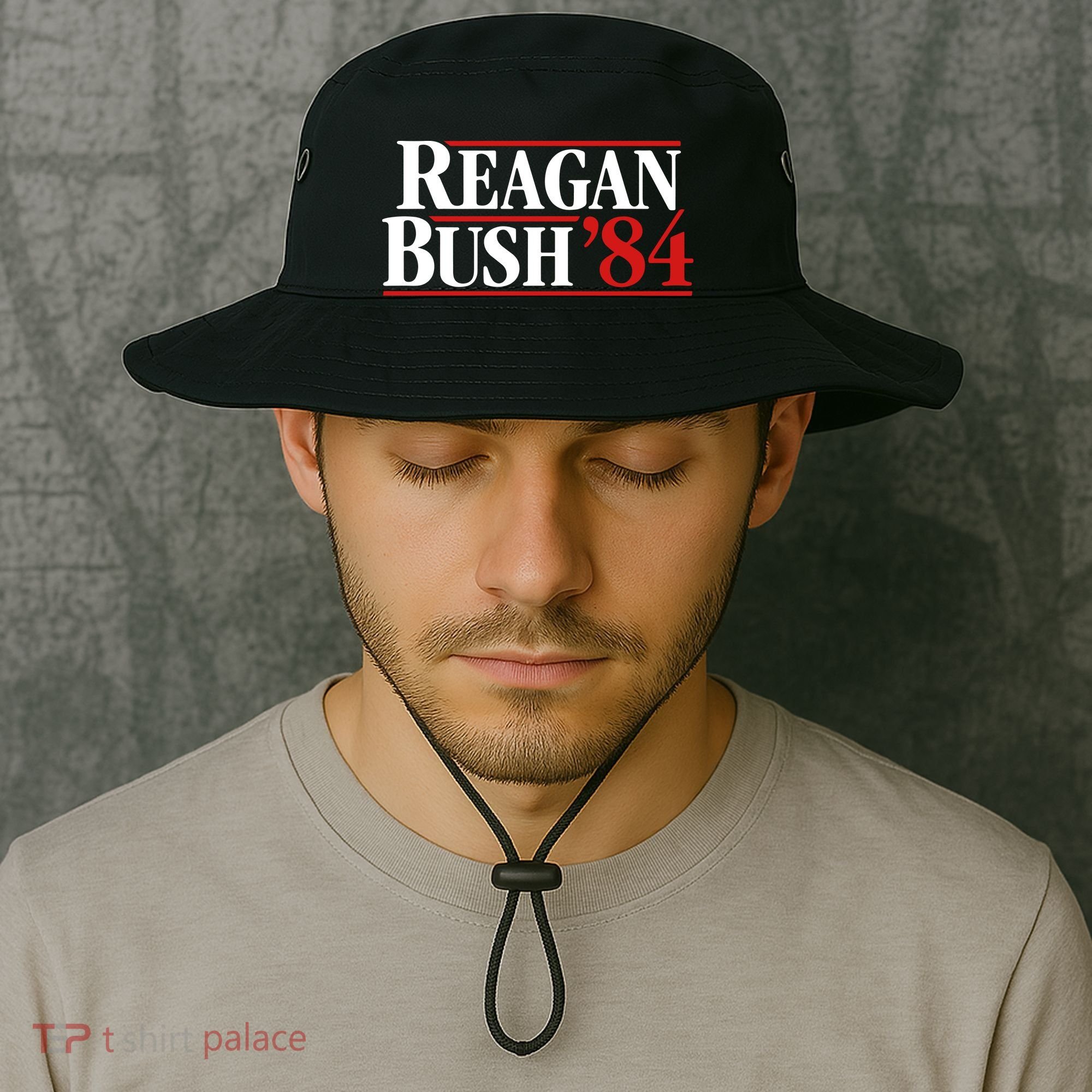 Reagan Bush 84 Bucket Hat