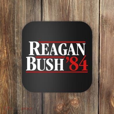Reagan Bush 84 Coaster