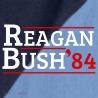 Reagan Bush 84 Raglan Baseball Sleeve Shirt thumb 2