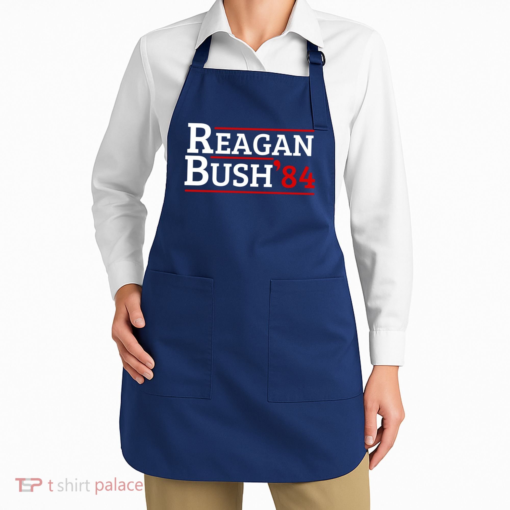 Reagan Bush 84 Apron