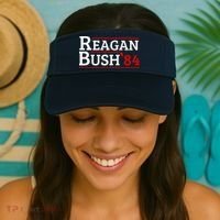 Reagan Bush 84 Visor thumb 2
