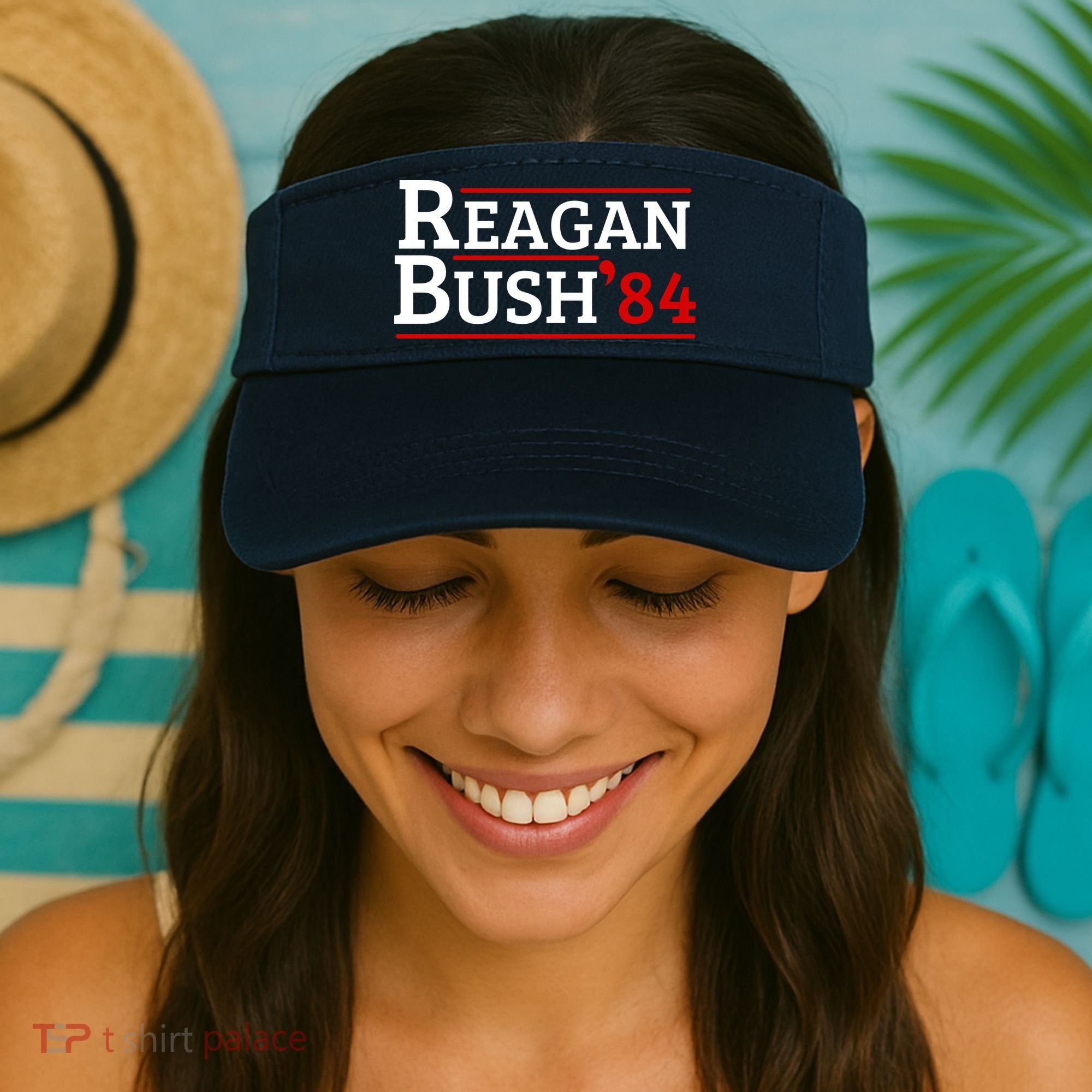 Reagan Bush 84 Visor