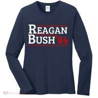 Reagan Bush 84 Women's Long Sleeve Shirt thumb 0