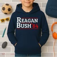Reagan Bush 84 Kids Hoodie thumb 2