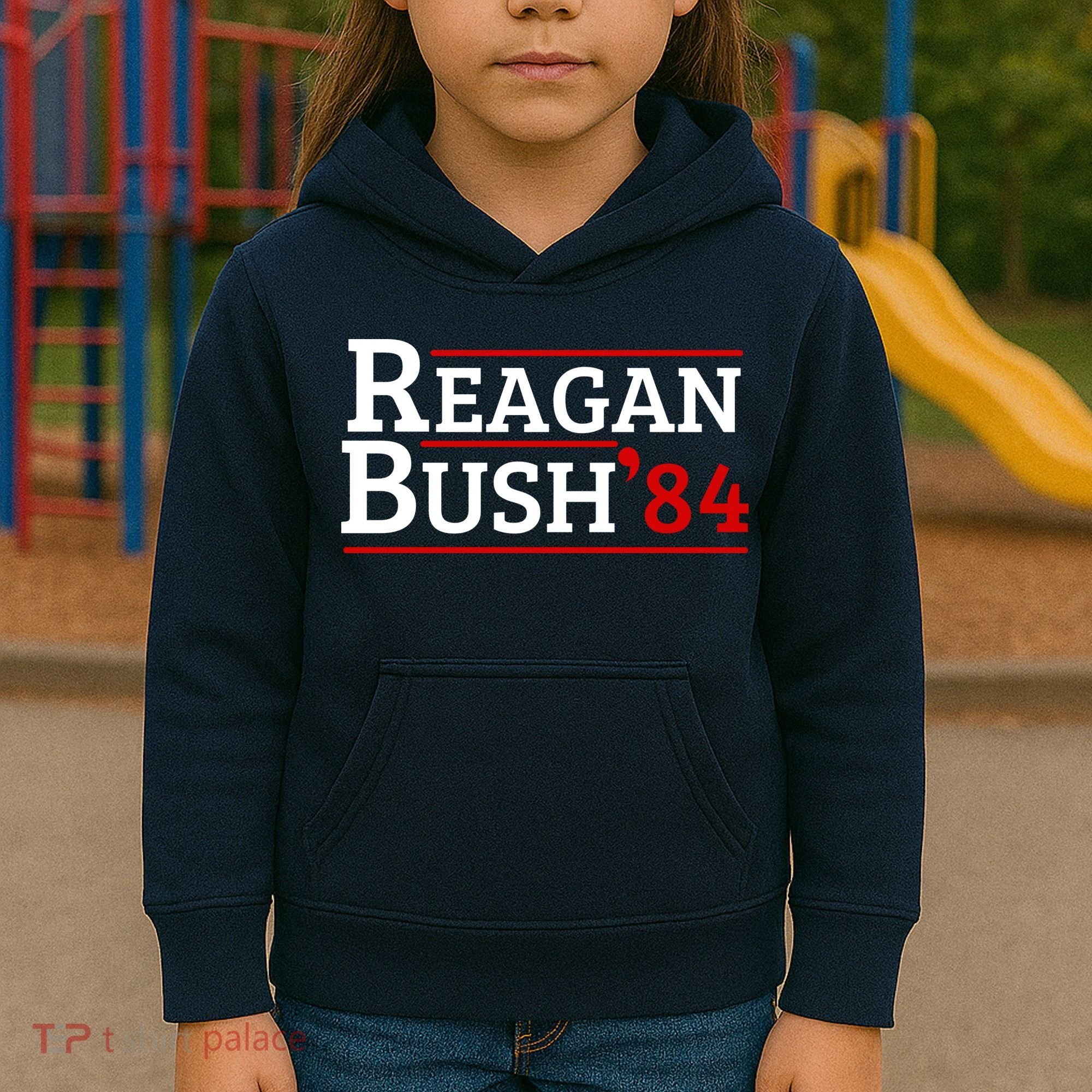 Reagan Bush 84 Kids Hoodie