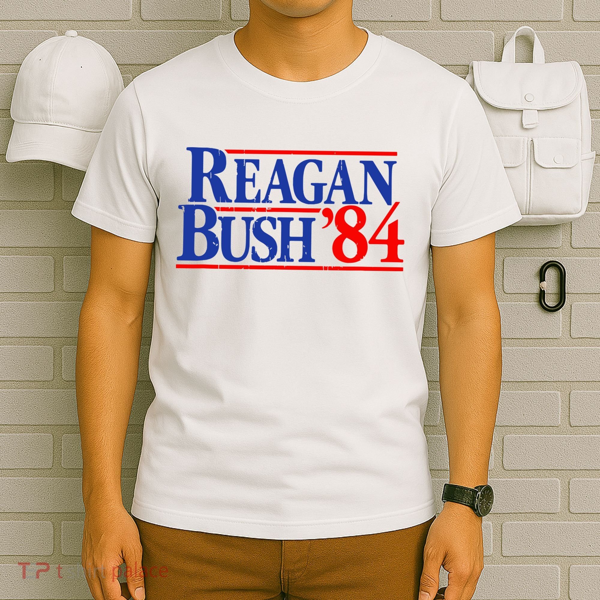 Reagan Bush 84 Vintage T-Shirt