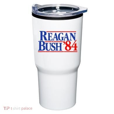 Reagan Bush 84 Vintage Tumbler