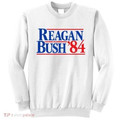 Reagan Bush '84 Vintage Republican Sweatshirt