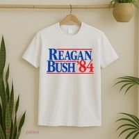 Reagan Bush '84 Vintage Republican T-Shirt thumb 2