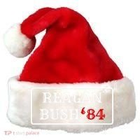 Reagan Bush 84 Santa Hat thumb 0
