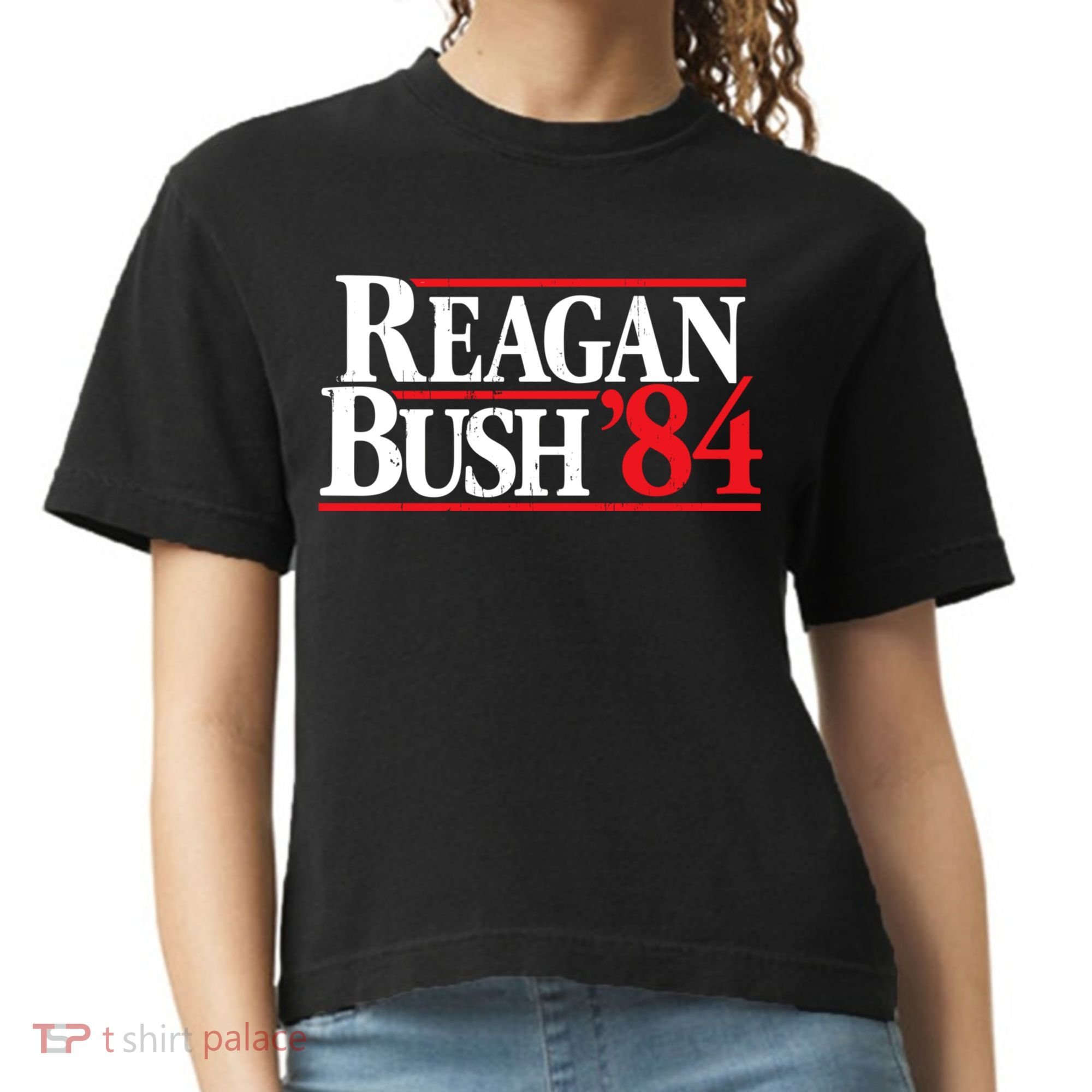 Reagan Bush 84 Comfort Colors Boxy T-Shirt