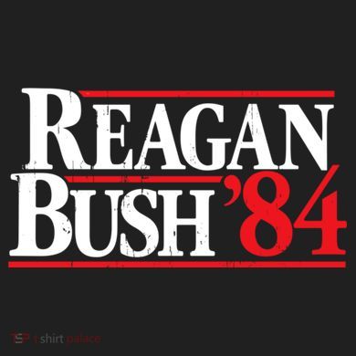 Reagan Bush 84 Comfort Colors Boxy T-Shirt