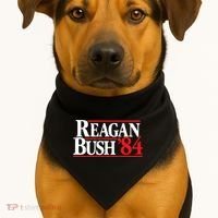 Reagan Bush 84 USA-Made Doggie Bandana thumb 1