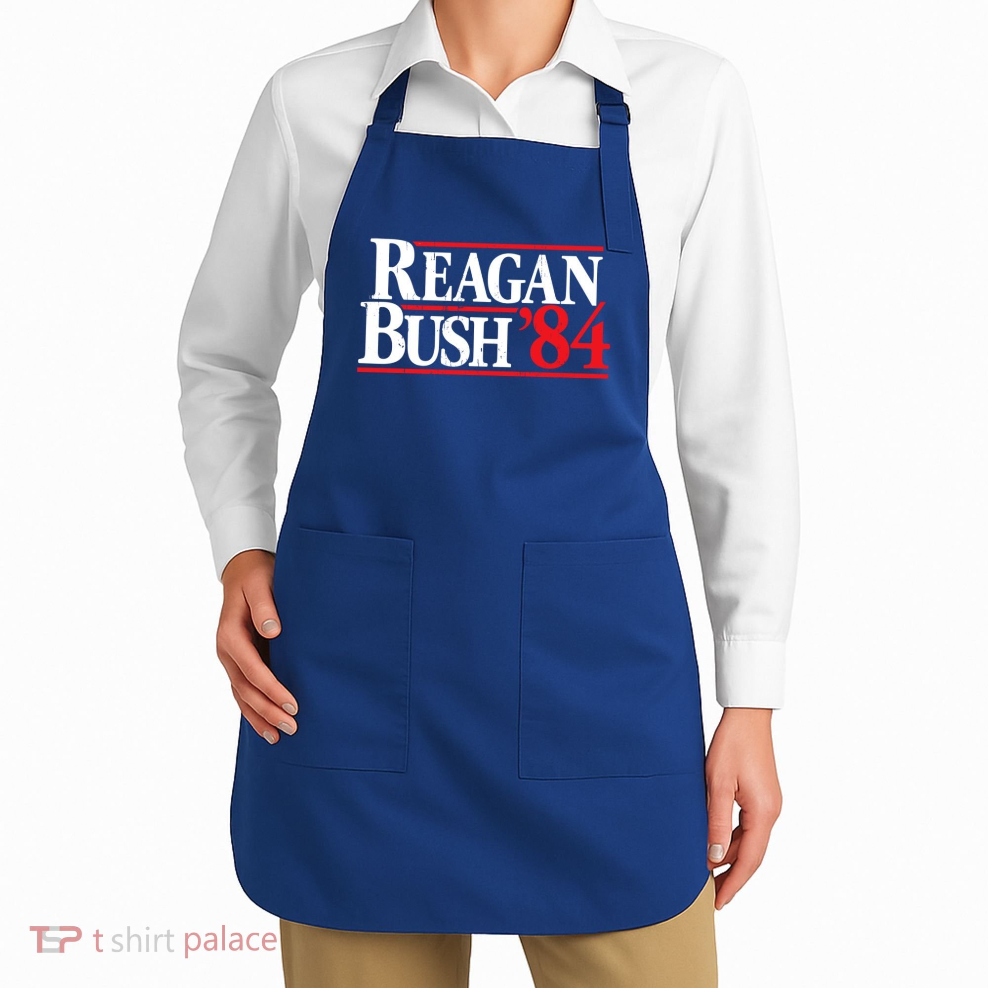 Reagan Bush 84 Apron