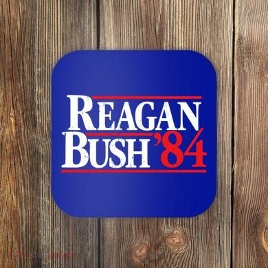Reagan Bush 84 Coaster