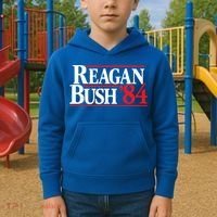 Reagan Bush 84 Kids Hoodie thumb 2