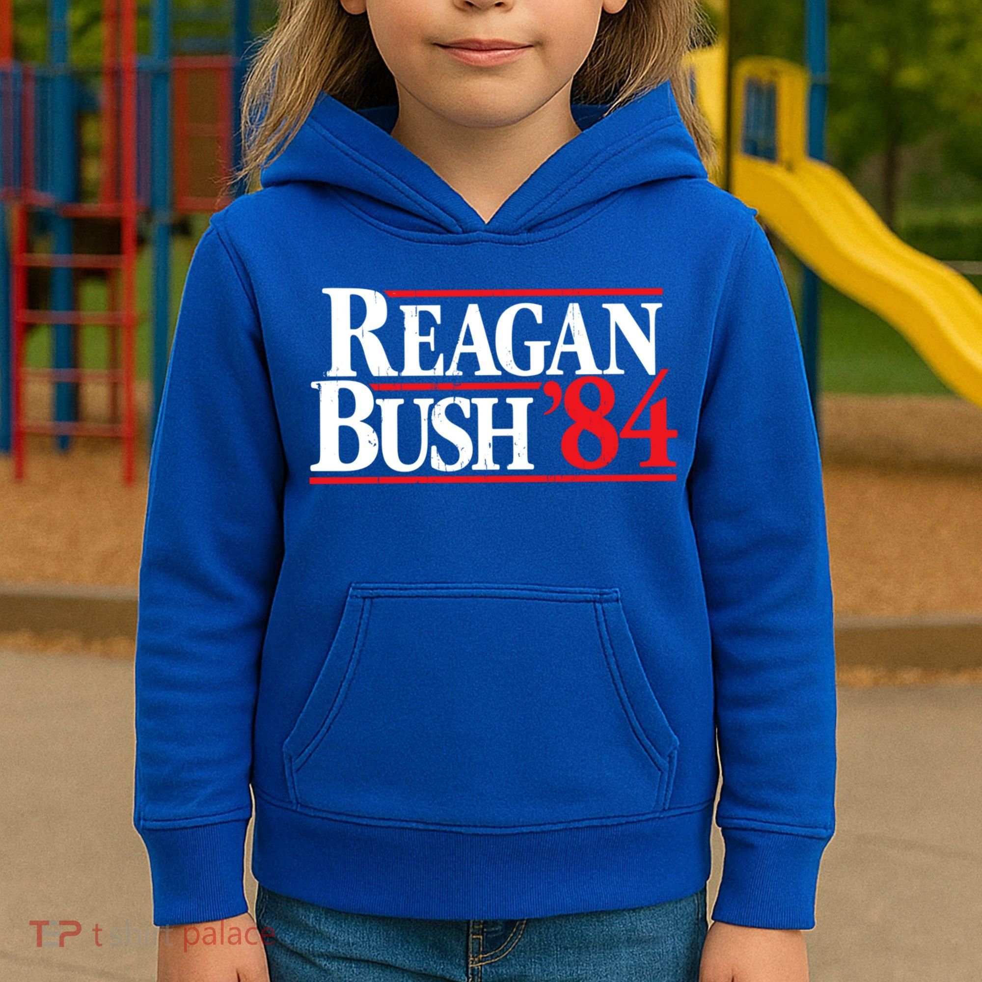Reagan Bush 84 Kids Hoodie