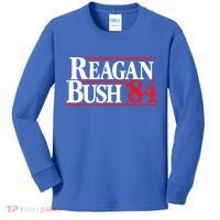 Reagan Bush 84 Kids Long Sleeve Shirt thumb 0