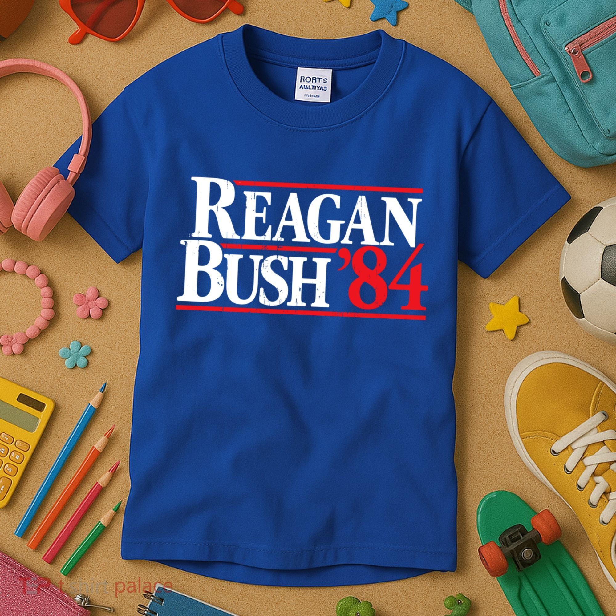Reagan Bush 84 Kids T-Shirt